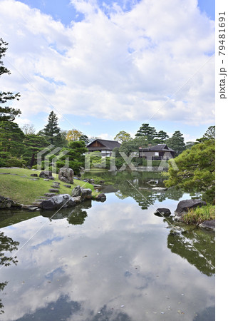 桂離宮　書院（月見台）と月波楼 79481691