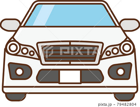 高級車 セダンのイラスト素材