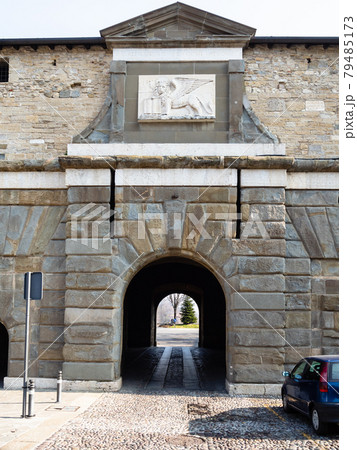street Largo di Porta s Alessandro in Bergamo street Largo di Porta s Alessandro in Bergamo 79485173