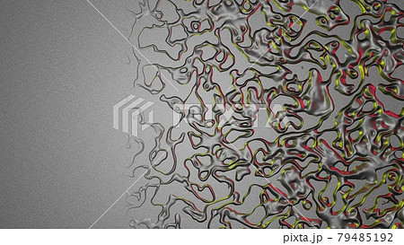 Relief gray metal surface with copy space. 3D rendering background. 79485192