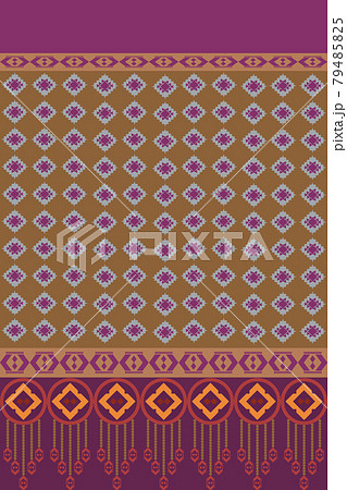 Abstract ethnic pattern. Design fabric seamless background and texture. Abstract ethnic pattern. Design fabric seamless background and texture. 79485825