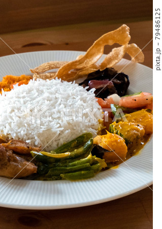 スリランカカレー定食 スリランカカレー定食 79486125