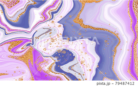 Pink marble with gold for wallpaper design. Vector abstract shiny pattern. Elegant design. Light pink and blue background. Luxurious golden marble texture. Pink marble with gold for wallpaper design. Vector abstract shiny pattern. Elegant design. Light pink and blue background. Luxurious golden marble texture. 79487412