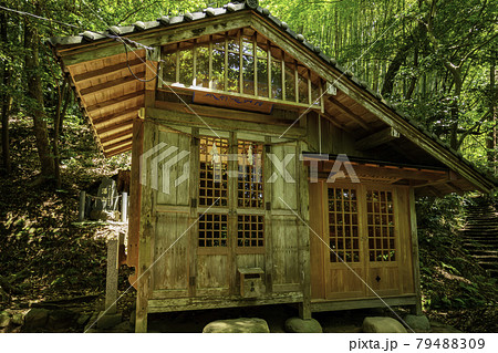 玉造温泉 玉作湯神社 湯山揺拝殿 島根県松江市 玉造温泉 玉作湯神社 湯山揺拝殿 島根県松江市 79488309