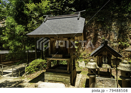 玉造温泉　玉作湯神社　摂末社　島根県松江市 79488508