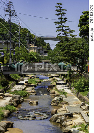 玉造温泉　玉湯川　まがたまの小島　島根県松江市 79488979