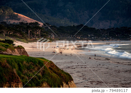 coastline golf course in California coastline golf course in California 79489117