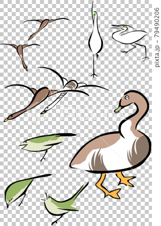 浮世絵　鳥　その24 79490206