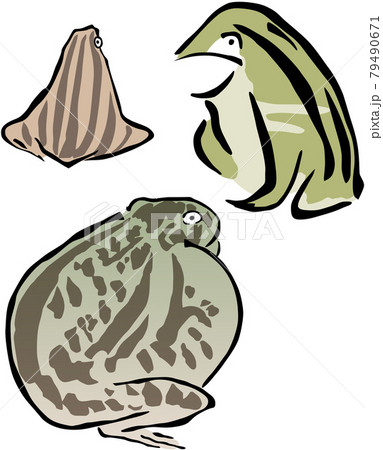 浮世絵　かえる　その31 79490671