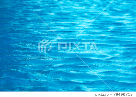 water near beach is so clear that you can see sand and shells in water 79490715