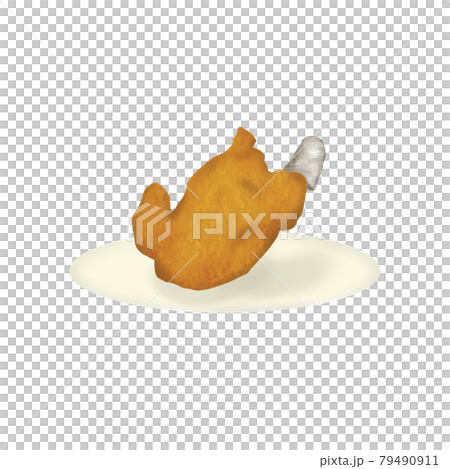 半身唐揚げ　新潟名物 79490911