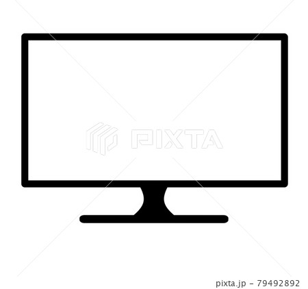 テレビフレームシルエット 79492892
