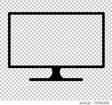 TV frame silhouette 79492892