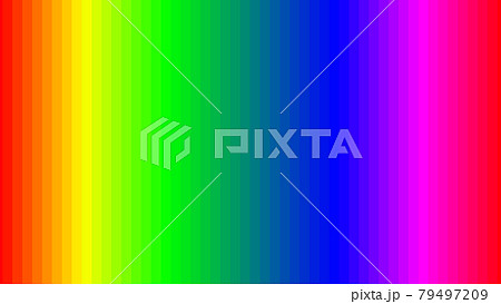 Rainbow color gradient background - Stock Illustration [79497209] - PIXTA