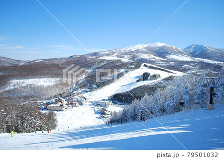 菅平高原スキー場(菅平高原スノーリゾート)での絶景 菅平高原スキー場(菅平高原スノーリゾート)での絶景 79501032