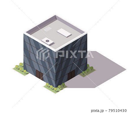 Isometric supermarket or grocery store building. Vector isometric icon or infographic element representing mall building. 3D shop market for city infrastructure Isometric supermarket or grocery store building. Vector isometric icon or infographic element representing mall building. 3D shop market for city infrastructure 79510430