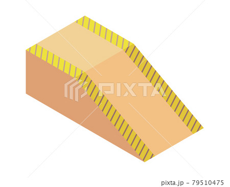 Isometric skatepark element, ramp. Infrastructure for sporty mans riding on the skateboard. Modern youth leisure. Recreation playground vector illustration Isometric skatepark element, ramp. Infrastructure for sporty mans riding on the skateboard. Modern youth leisure. Recreation playground vector illustration 79510475