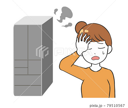 冷蔵庫の故障　女性 79510567