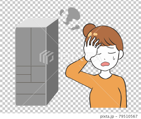冷蔵庫の故障　女性 79510567