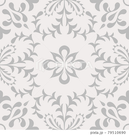 Minimalistic Beige Spanish Tile - Vector Ornamental Illustration Minimalistic Beige Spanish Tile - Vector Ornamental Illustration 79510690