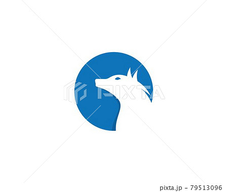 Wolf Logo Template vector icon 79513096