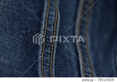 Dark blue jeans close up, Close up shot of denim jeans 79514839