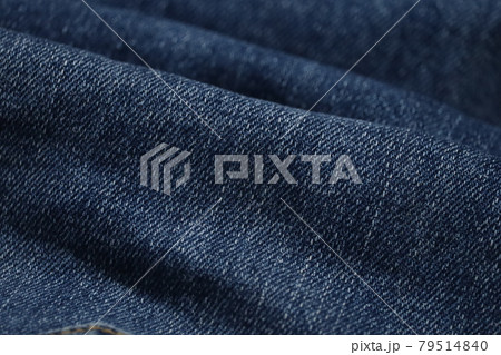 Dark blue jeans close up, Close up shot of denim jeans 79514840