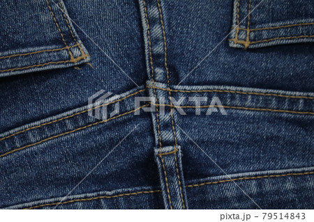 Dark blue jeans close up, Close up shot of denim jeans Dark blue jeans close up, Close up shot of denim jeans 79514843