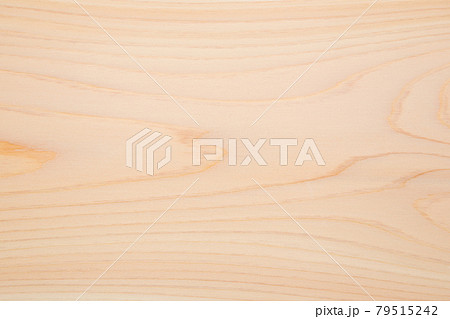木目の背景素材 ヒノキ板の木目 木目の背景素材 ヒノキ板の木目 79515242