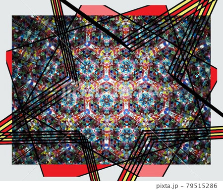 イラスト 万華鏡  79515286