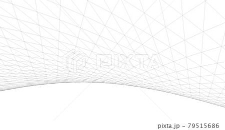 Geometric background, Abstract sketch, Architectural ,Construction ,Wireframe 79515686