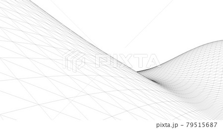 Geometric background, Abstract sketch, Architectural ,Construction ,Wireframe 79515687