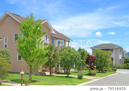 開放的で緑豊かな住宅地 開放的で緑豊かな住宅地 79516920