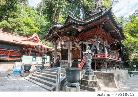 榛名神社:本殿と国祖社・額殿 榛名神社:本殿と国祖社・額殿 79518615