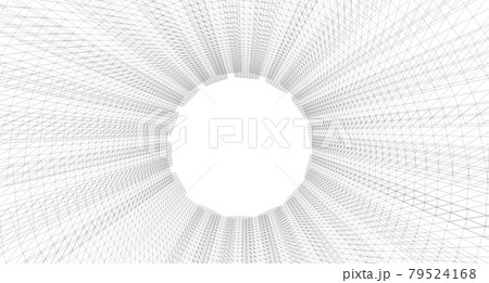 Abstract sketch, Architectural ,Construction ,Wireframe 79524168
