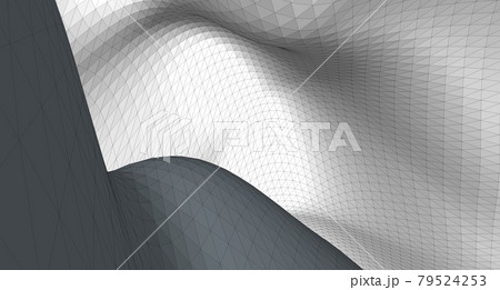 Geometric background, Abstract sketch, Architectural ,Construction ,Wireframe 79524253