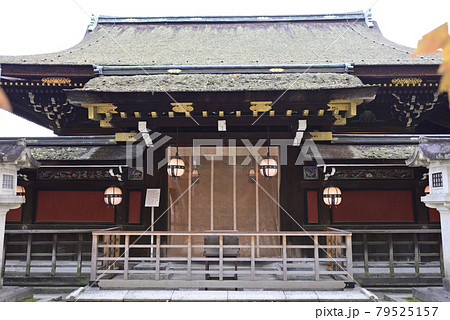 北野天満宮　本殿　御后三柱（裏の社） 79525157