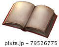 開いた状態の本 79526775