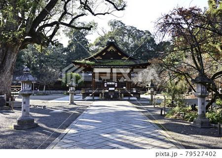 平野神社 神楽殿 平野神社 神楽殿 79527402