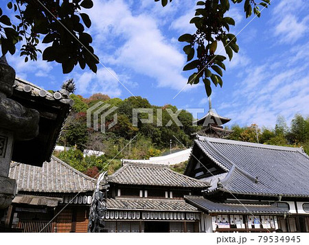 秋の西国寺　（広島県尾道市） 79534945