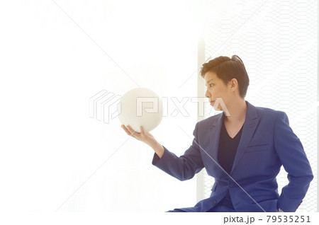 Gay lesbian LGBT businessman businesswoman success and confident in global possibility business copy space Gay lesbian LGBT businessman businesswoman success and confident in global possibility business copy space 79535251