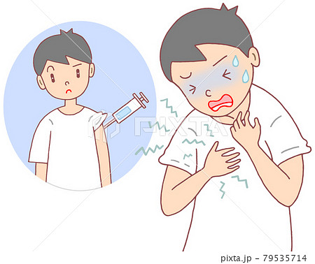 ワクチン副反応・アナフィラキシーショック 79535714