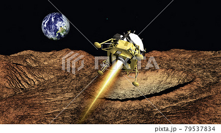 アポロ11号月面着陸態勢 79537834