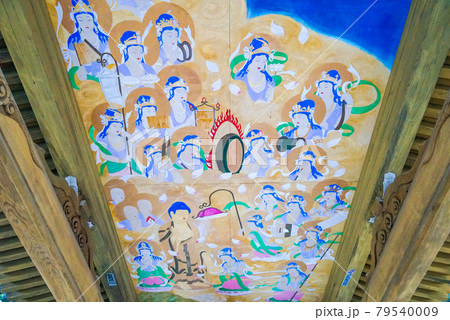 47番札所 八坂寺 天井画 47番札所 八坂寺 天井画 79540009