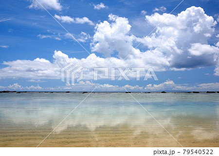 奄美大島　笠利町用のクリアな海 79540522