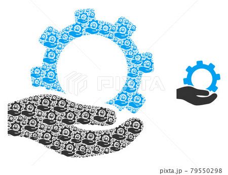 Service Recursion Icon Mosaic Service Recursion Icon Mosaic 79550298