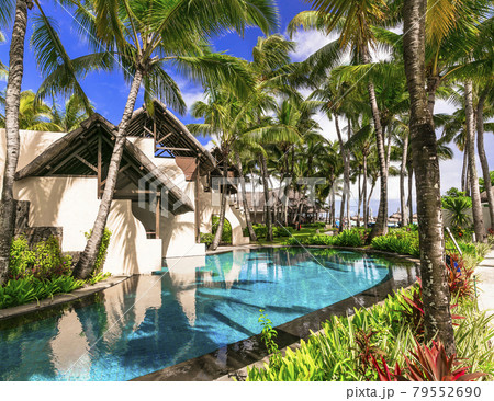 Mauritius island holidays. Exotic hotel with beautiful territory Mauritius island holidays. Exotic hotel with beautiful territory 79552690