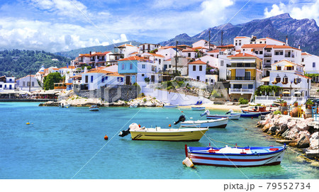 Most beautiful traditional villages of Greece - Kokkari in Samos island Most beautiful traditional villages of Greece - Kokkari in Samos island 79552734