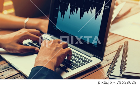 Business visual data analyzing technology by creative computer software Business visual data analyzing technology by creative computer software 79553628
