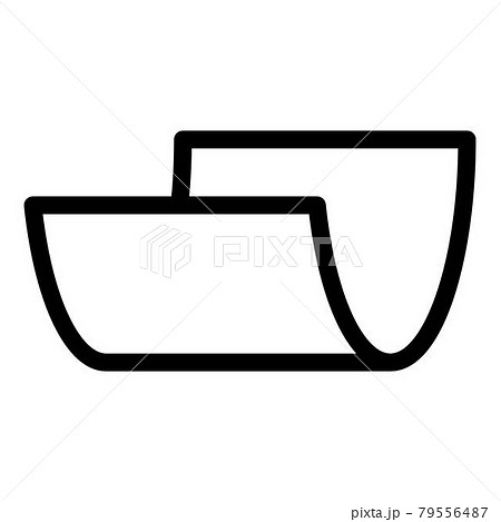 Concrete gutter icon, outline style Concrete gutter icon, outline style 79556487